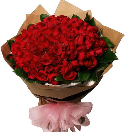 buy 100 red roses bouquet philippines